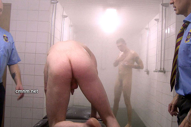 Showering Teammates Image